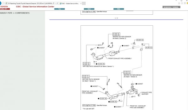 Toyota Sequoia 201208 Workshop Service Manual 3