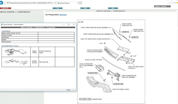 Toyota Yaris 200611 Workshop Service Manual 2