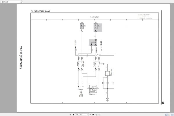 Toyota Yaris 201703 Electrical Wiring Diagram 5