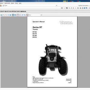 Valtra SA AG South America 082020 Workshop Manuals 1