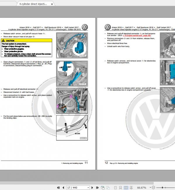 Volkswagen Passat 2019 2020 CBCB2CB5 Workshop Manuals 2