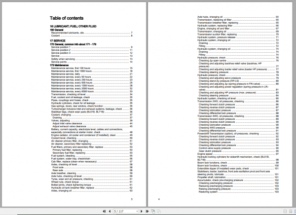 Volvo Backhoe Loader BL60BBL61BBL70BBL71B Service ManualEN 2