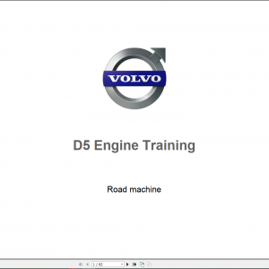 Volvo Engine D5 Training ManualEN 1