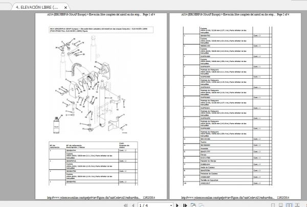 Yale Forklift ERCERP16 20AAF A814 Parts ManualES2014 4