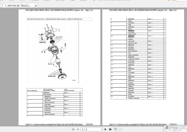 Yale Forklift MP18MP20MP20LMP22 E842 Parts ManualES2014 1