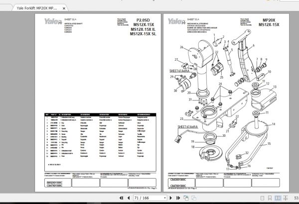 Yale Forklift MP20X MP20XD MS12X MS15X (C843X B892X C847X) Parts Manual_524216287 Yale Forklift Mp20X Mp20Xd Ms12X Ms15X C843X B892X C847X Parts Manual524216287 3
