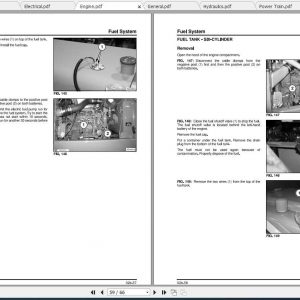 AGCO NA North America 9345 9365 Windrower Tractor Service Manual_79032962A Agcona34Ik1S