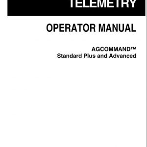 AGCO AgCommand Telemetry Operator Manual 1