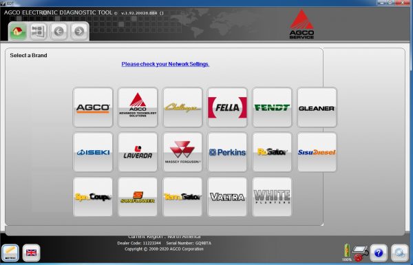 AGCO EDT Electronic Diagnostic Tool v19220028884 042020 Diagnostic Software 1