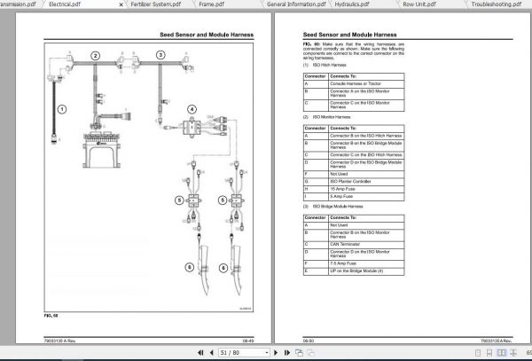 AGCO NA North America 8816 8824 Planter Service Manual79033135A 3