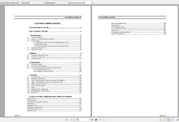 AGCO NA North America GT45 GT55 GT65 GT75 Tractors Service Manual 2