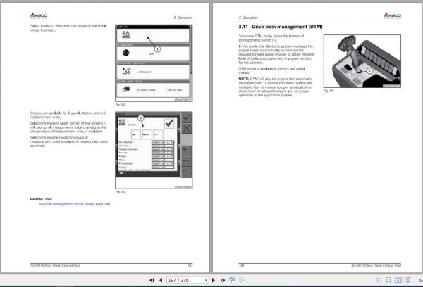 Ag Chem EU Applicator RG700 Chassis Operator Manual566641D1C 3