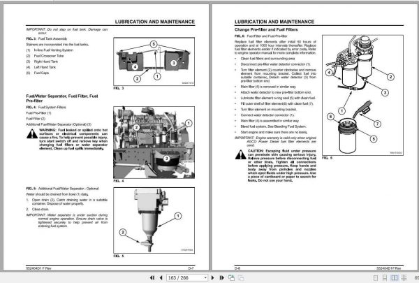 Ag Chem EU Applicator RG900RG1100RG1300 Chassis Operator Manual552404D1F 3