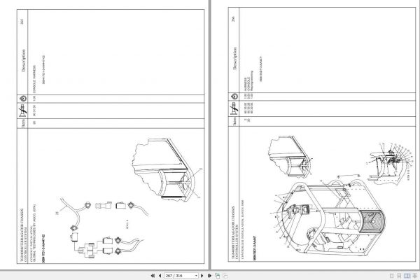 Ag Chem TG8400B TerraGator Chassis Repair Time Schedule568642D1D 3