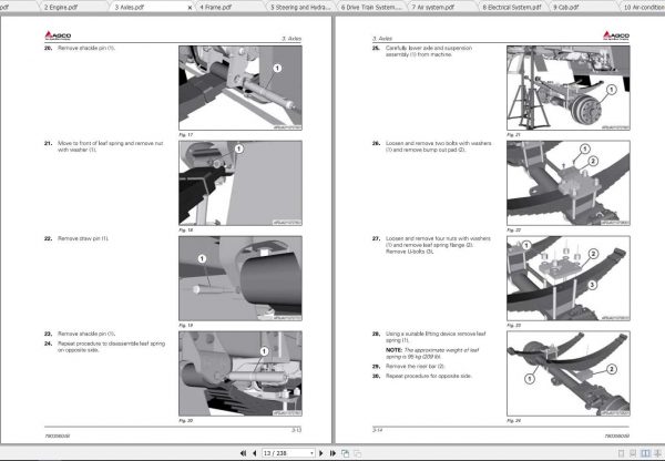 Ag Chem TG8400B TerraGator Chassis Service Manual79035604B 4