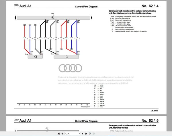 Audi 2020 605GB Package DVD PDF Repair Manual Workshop Manuals And Wiring Diagrams 4