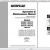CAT Telehandler TH406C GAT Operation Parts and Maintenance Manual 1