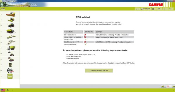 CLAAS CDS 75 Updated 042020 CLAAS Diagnostic System 11 1