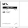 Caterpillar Forklift N Range Parts Manuals 1