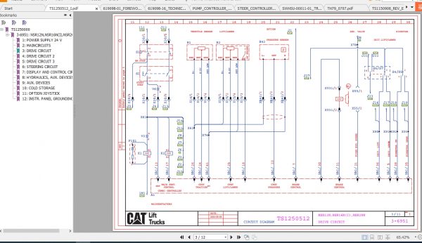 Caterpillar Lift Truck NSR20N Service Manuals 3