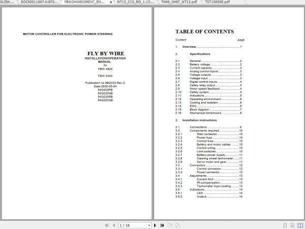 Caterpillar Lift Truck NT12 Service Manuals 2