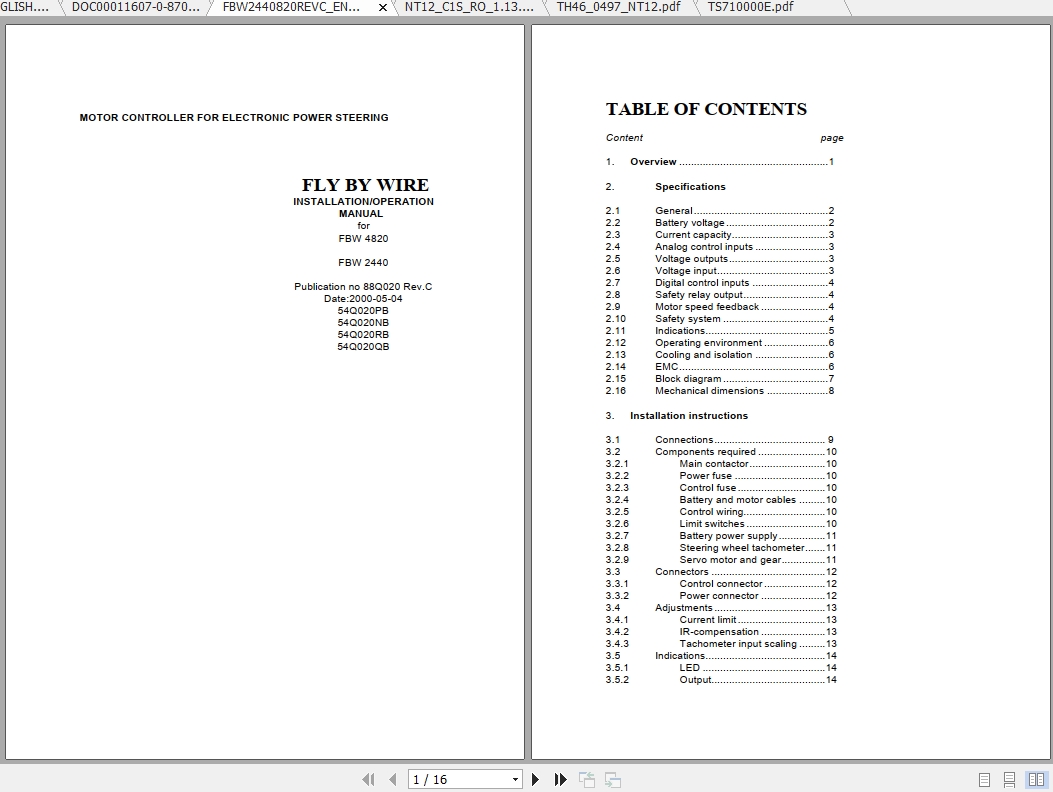 Caterpillar Lift Truck NT12 Service Manuals 2
