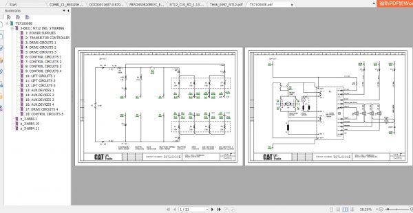 Caterpillar Lift Truck NT12 Service Manuals 3