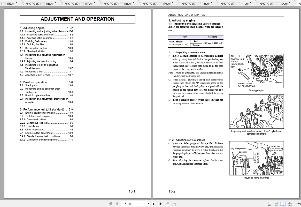 Caterpillar Lift Truck P6000 Service Manuals