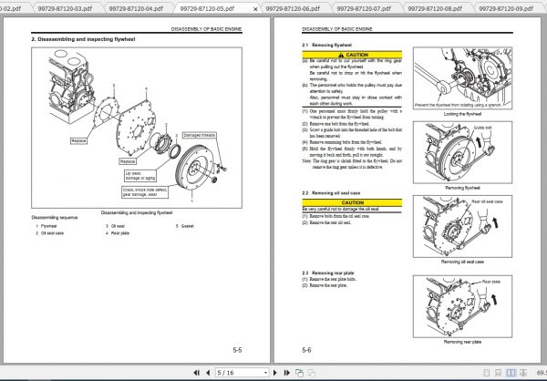 Caterpillar Lift Truck P6000 Service Manuals 3