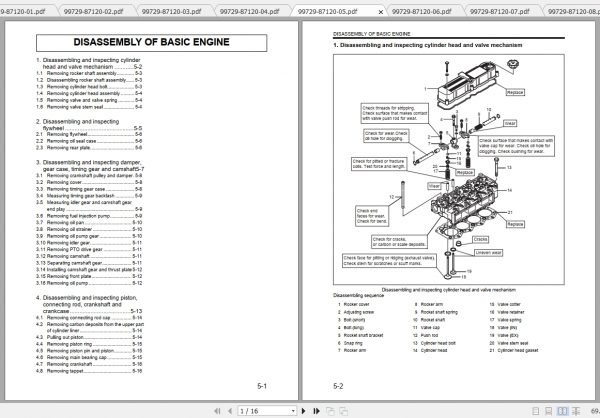 Caterpillar Lift Truck P7000 Service Manuals 2