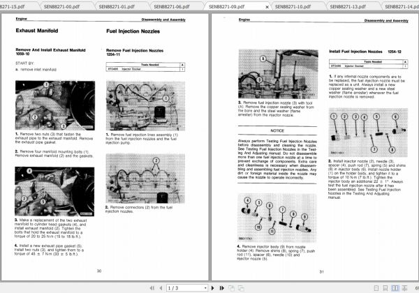 Caterpillar Lift Truck V40D Disassembly Assembly 3