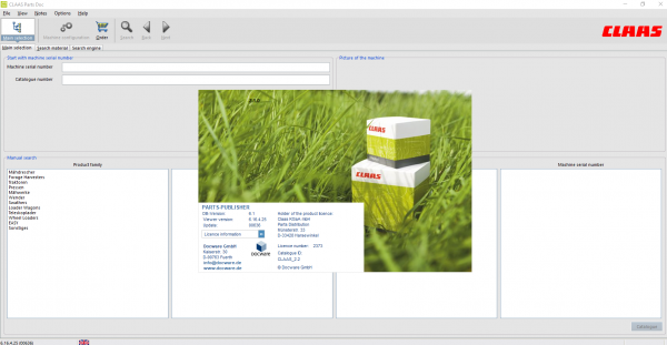 Claas Parts Doc 22 Agricultural Updated 636 062020 EPC