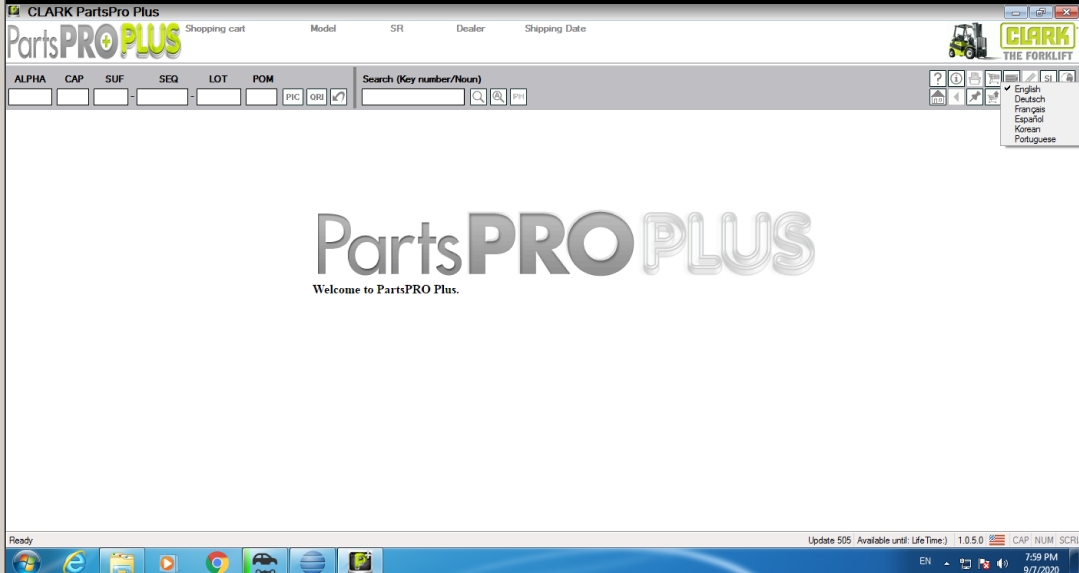 Clark ForkLift Parts Pro Plus v504 092020 Spare Parts Catalog 2