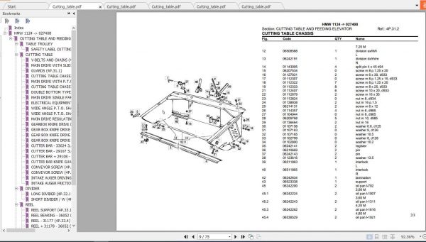 Deutz Fahr Tractor HMW Parts Catalog 2