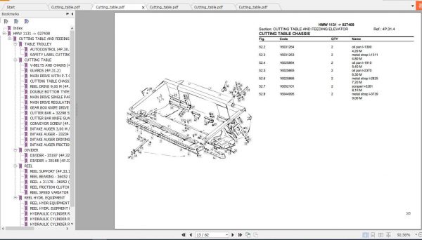 Deutz Fahr Tractor HMW Parts Catalog 3