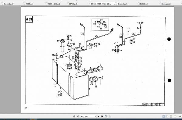 Deutz Fahr Tractor M66 M3610 Parts Catalog 3
