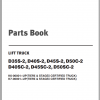 Doosan Forklift D35 45S 2S NK6 K7 Parts BookEN 1