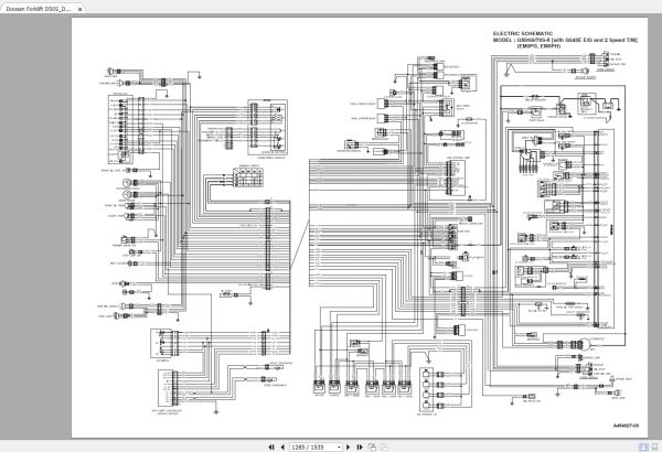 Doosan Forklift D50SD90S 5 G50SG70S 5 Service ManualSB4271E 5