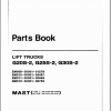 Doosan Forklift G20 25 30S 2 12 00346 Parts BookEN 1