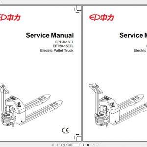 EP Electric Pallet Truck EP120 15ETETL Service Manual 1