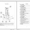 EP Electric Stacker PDS25 ES10 2212 25WA Parts Manual 2