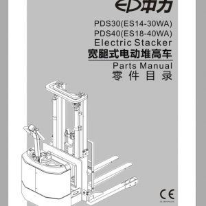 EP Forklift Truck ES14 18 40 Part Manual 1