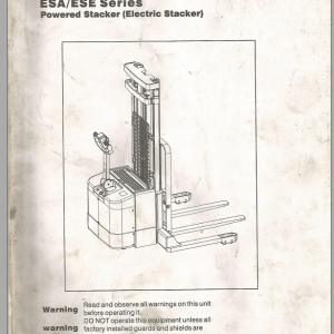EP Forklift Truck ESAESE Part Manual 1