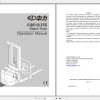 EP Reach Truck CQE1215S Operation Manual 1