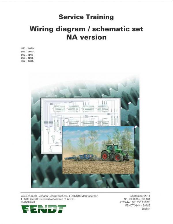 Fendt 900 Vario S4 Tractors Wiring Diagram72614890 1