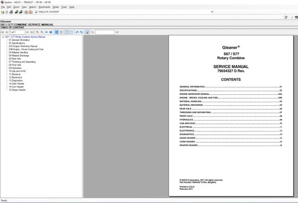 GleanerNAAGNorthAmerica2020PartBookWorkshopServiceManuals 3