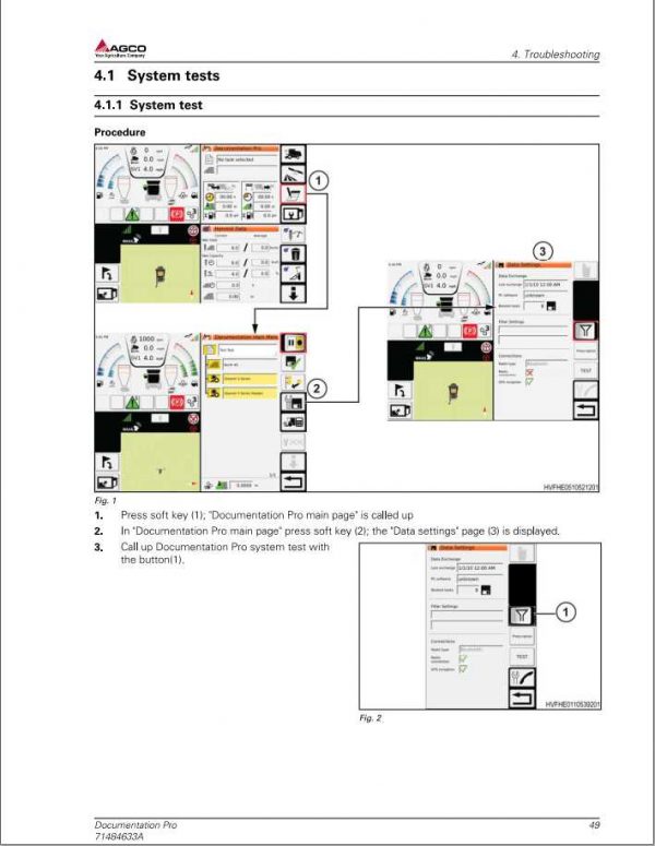 Gleaner Documentation Pro Operators Manual71484633A 3
