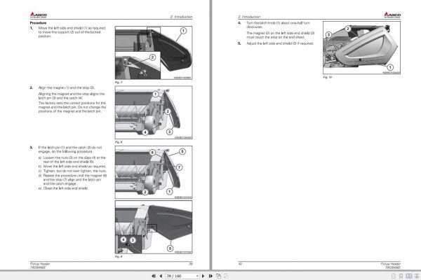 Gleaner Pickup Header 4300 Operators Manual79036488E 3