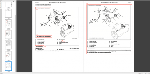 HINO Truck 300500700MLMXL Series Workshop Manual DVD New Update 2020 2