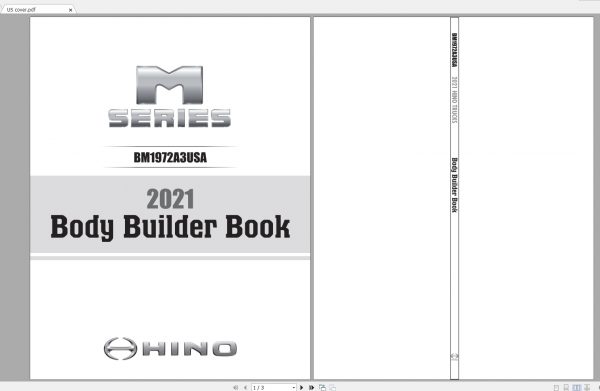 HINO Truck 300500700MLMXL Series Workshop Manual DVD New Update 2020 9